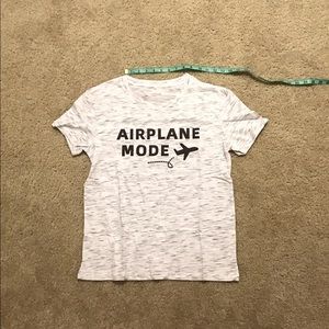 Cute Tavel Shirt - Airplane Mode NWOT